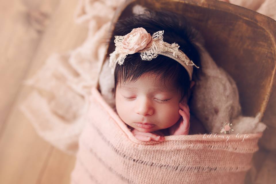 I'm trying really hard to think of captions for this-- and all I keep thinking is HAIR. She was perfect! And I love how well she looked in pale pink!