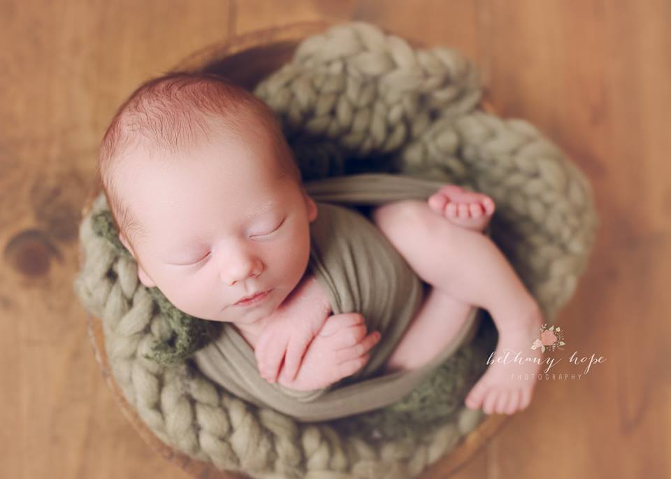 Zander - 12 days new A pro sleeper. Also... his chin :)