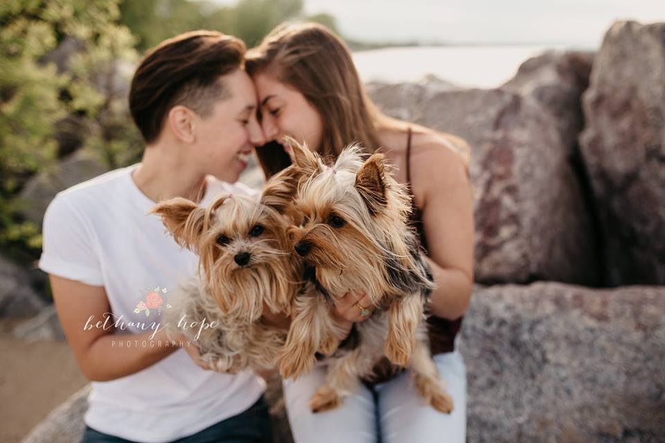 pups & their mamas :) <3 