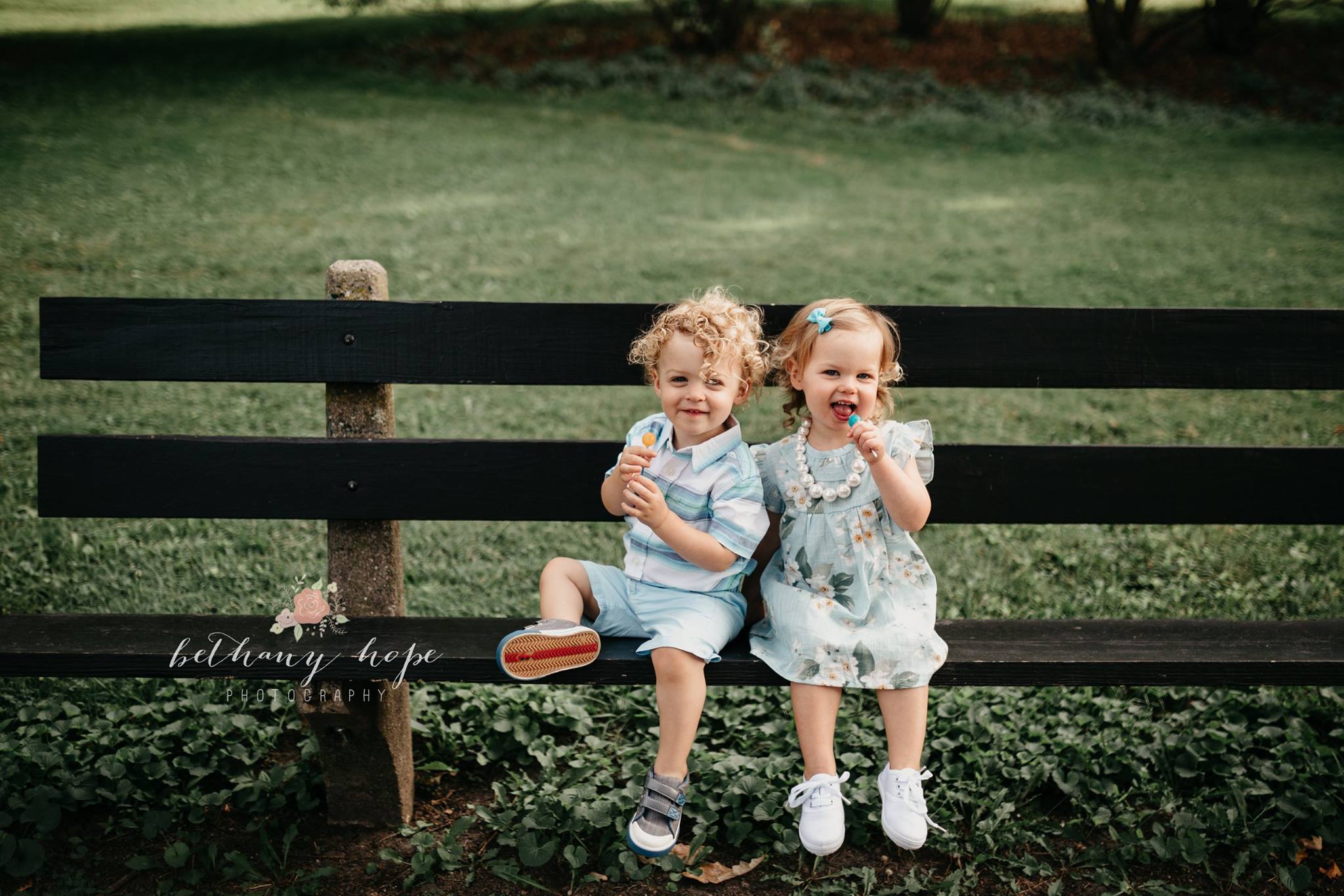 Every great session should be followed by a lollipop reward. These two NAILED their 2 year pics :) 