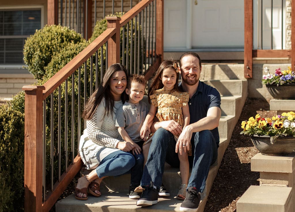 family porch session Chicagoland 