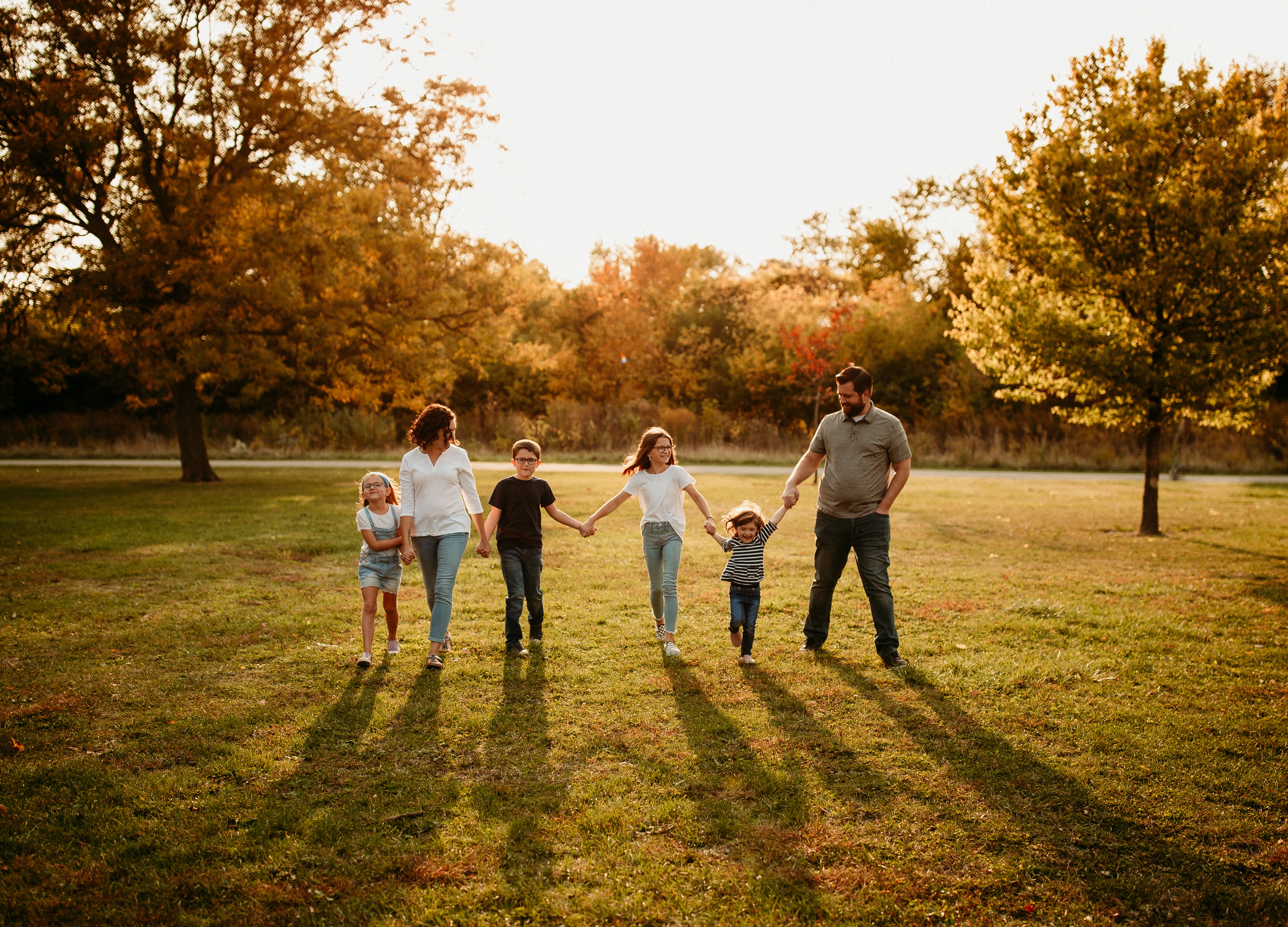 large family photo shoot Chicago