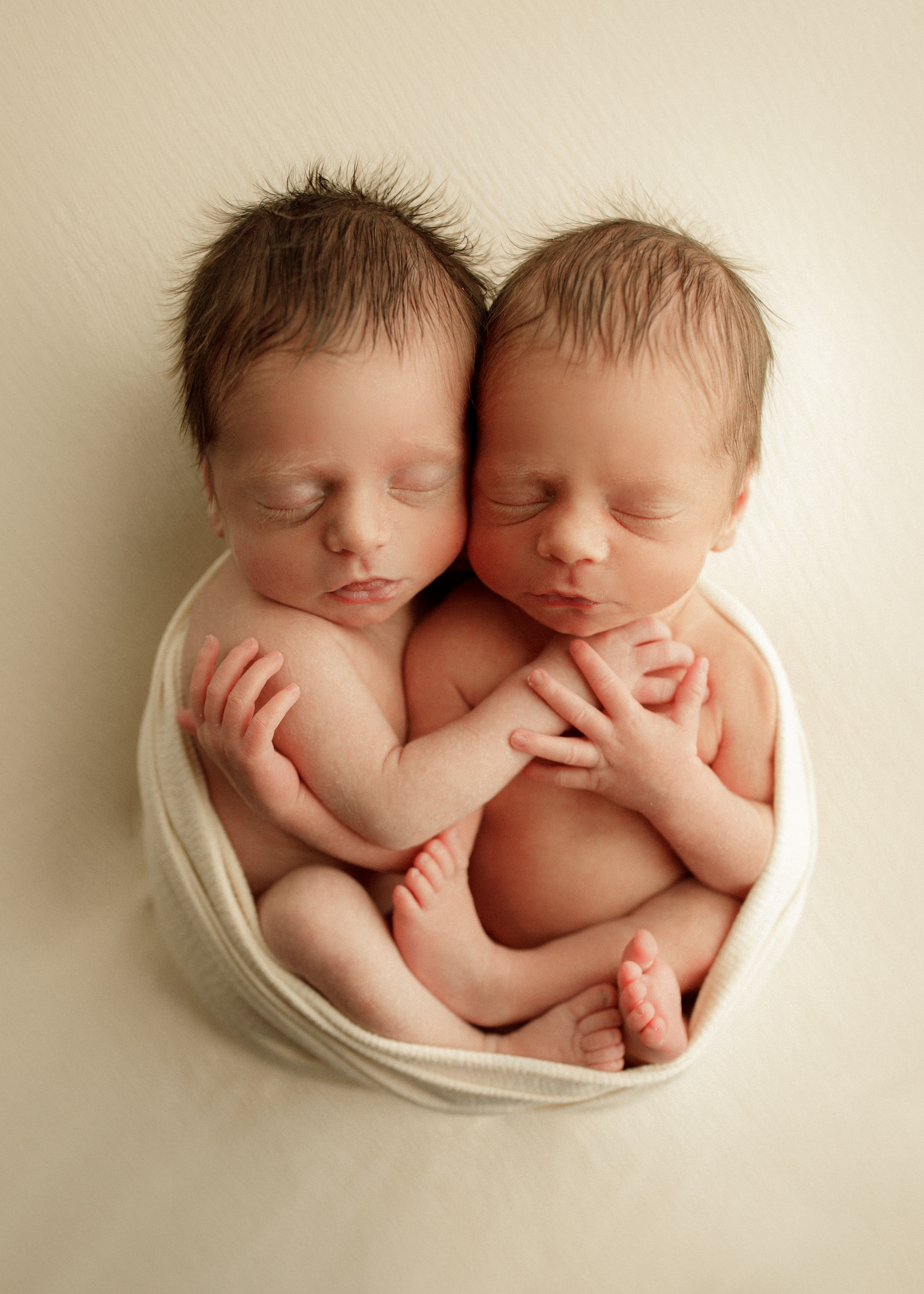 Newborn Twin Photo Ideas | POPSUGAR Family