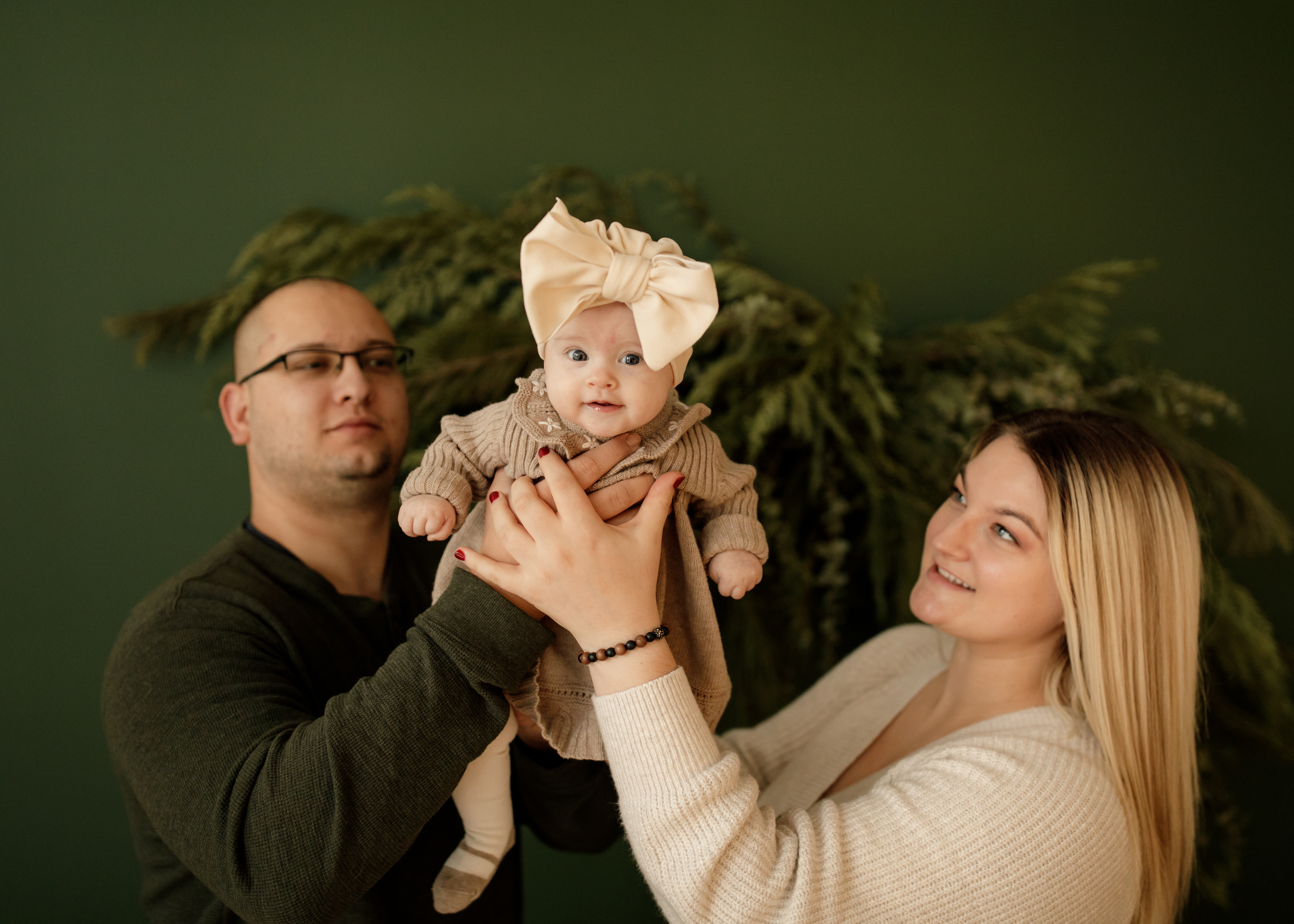 Chicago family Christmas photographer