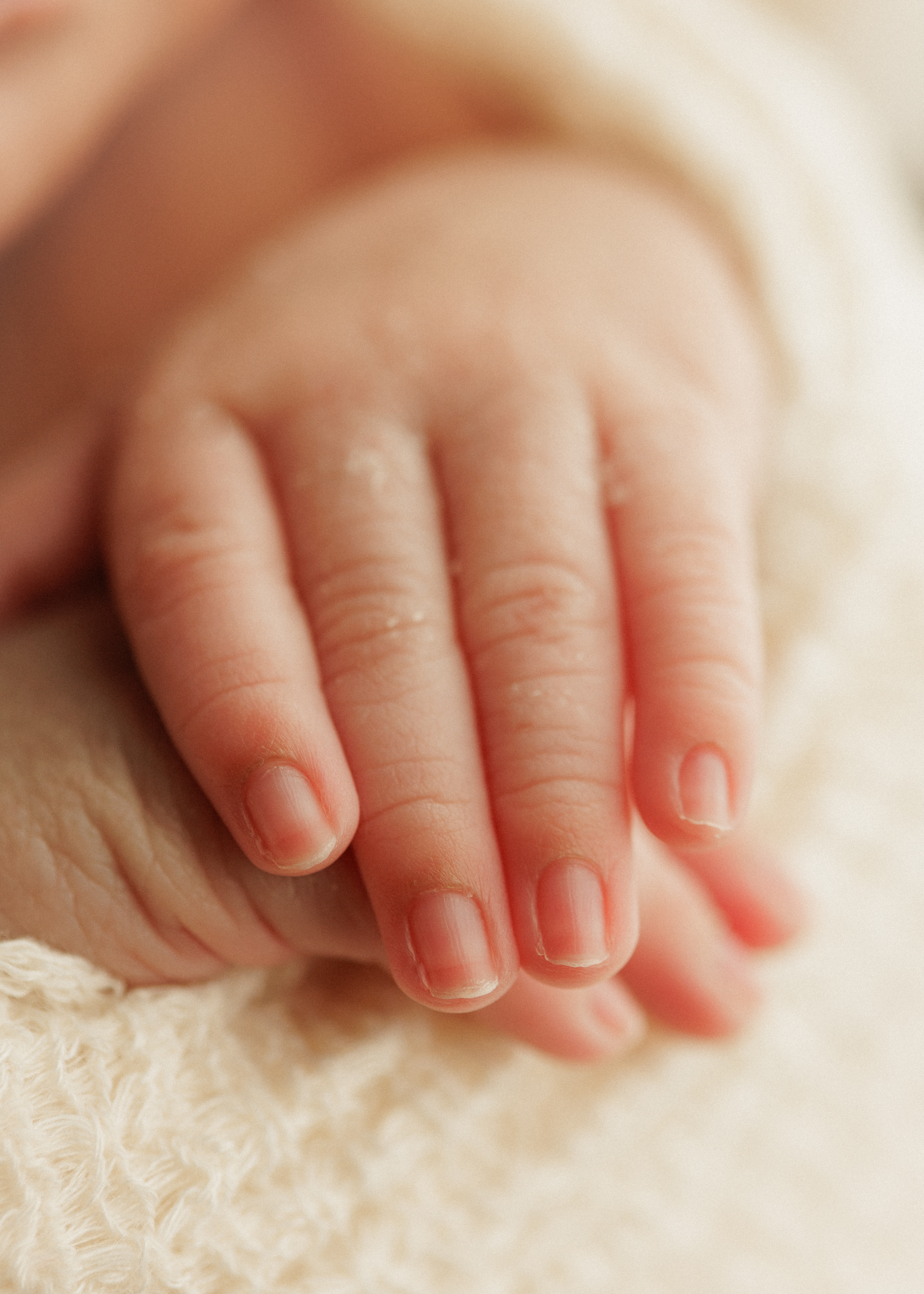 newborn baby hands pose