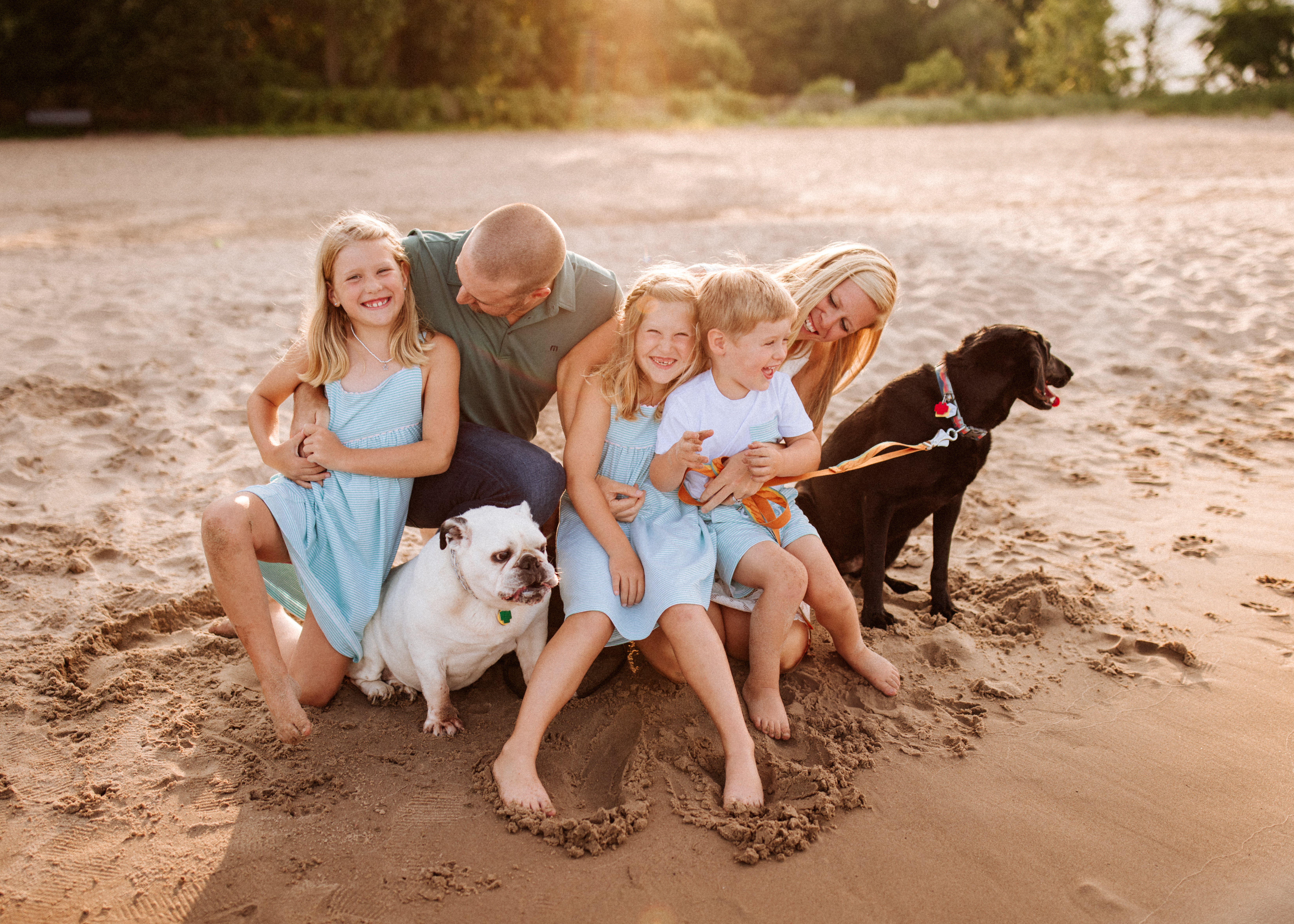 Beach family photos Chicago